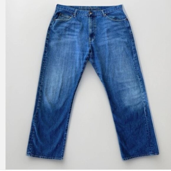 Nautica Jeans Co Jeans Men's Relaxed Fit Medium Wash Y2K Straight Size 38X32 - Picture 1 of 11